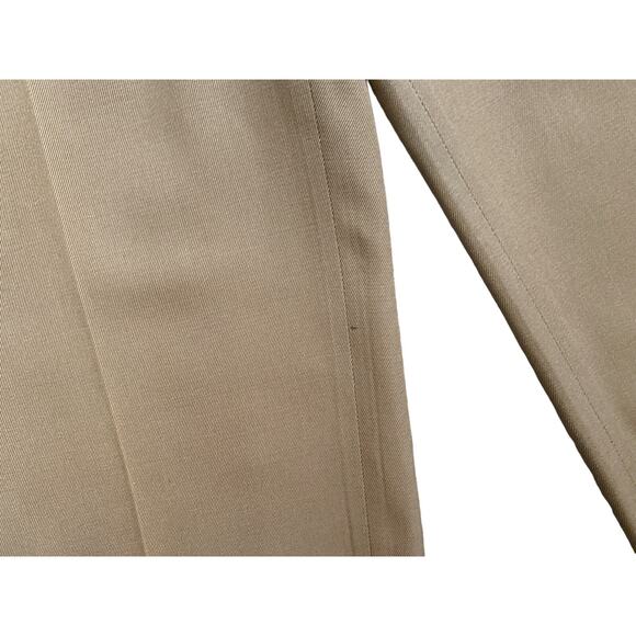 ALEXANDERS Griff Styl Womens Size US 10 Vintage Tan High Rise Wool Dress Pants - Picture 10 of 11